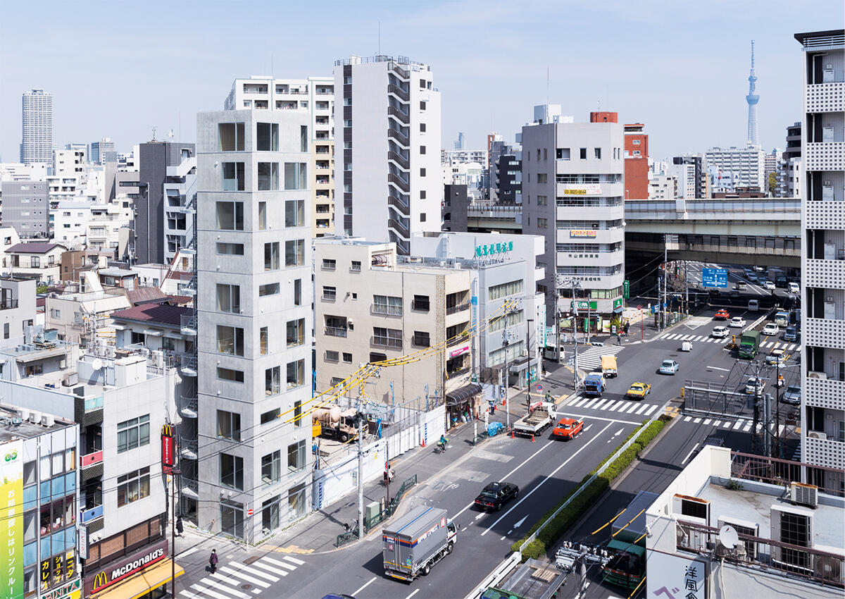 Tatsumi Apartment House in Tokyo
Architektur: Hiroyuki Ito architects. Bild: Masao Nishikawa